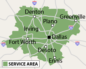 Our Texas Service Area