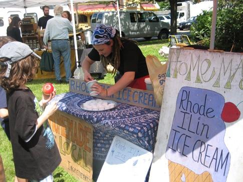 Ice Cream at a Farmer