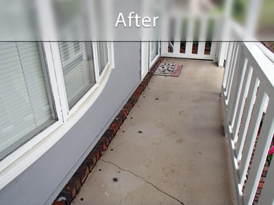 Porch After PolyLevel®
