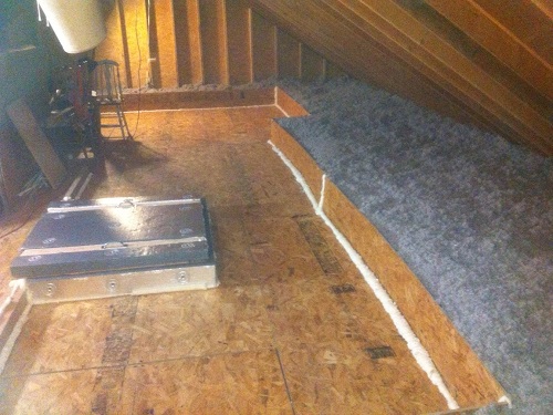 cellulose attic insulation